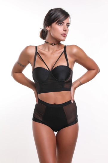 BRALET PRETO DE BOJO NORAH